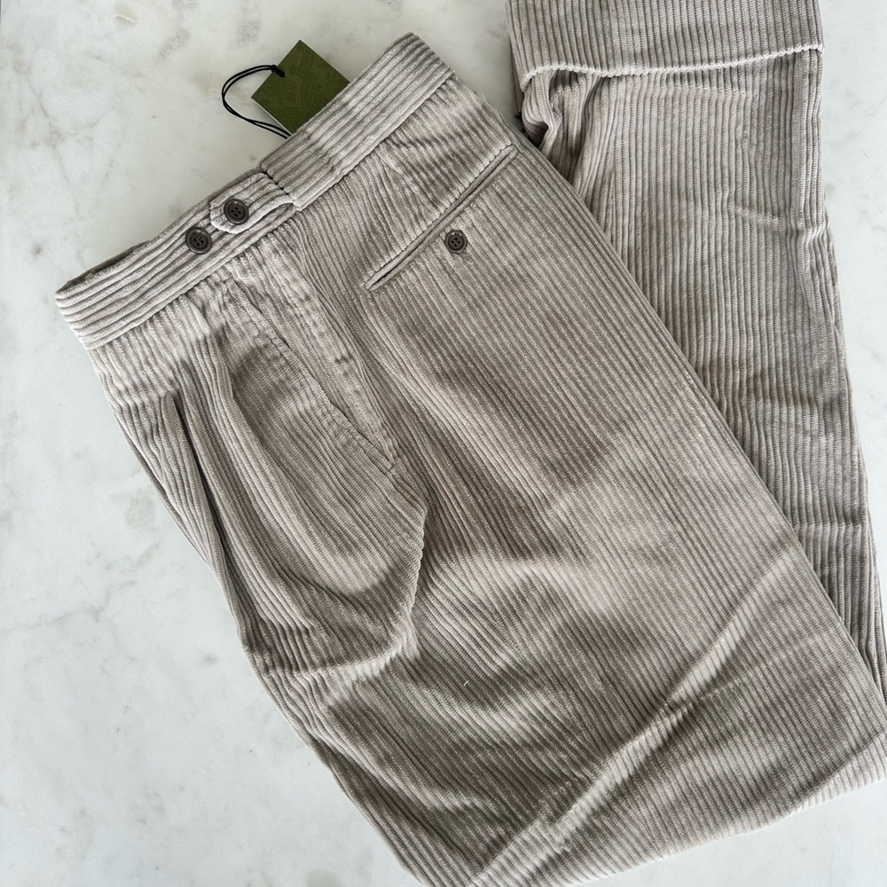 Gucci corduroy pant
